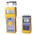 Paper moisture meter, wide detecting range